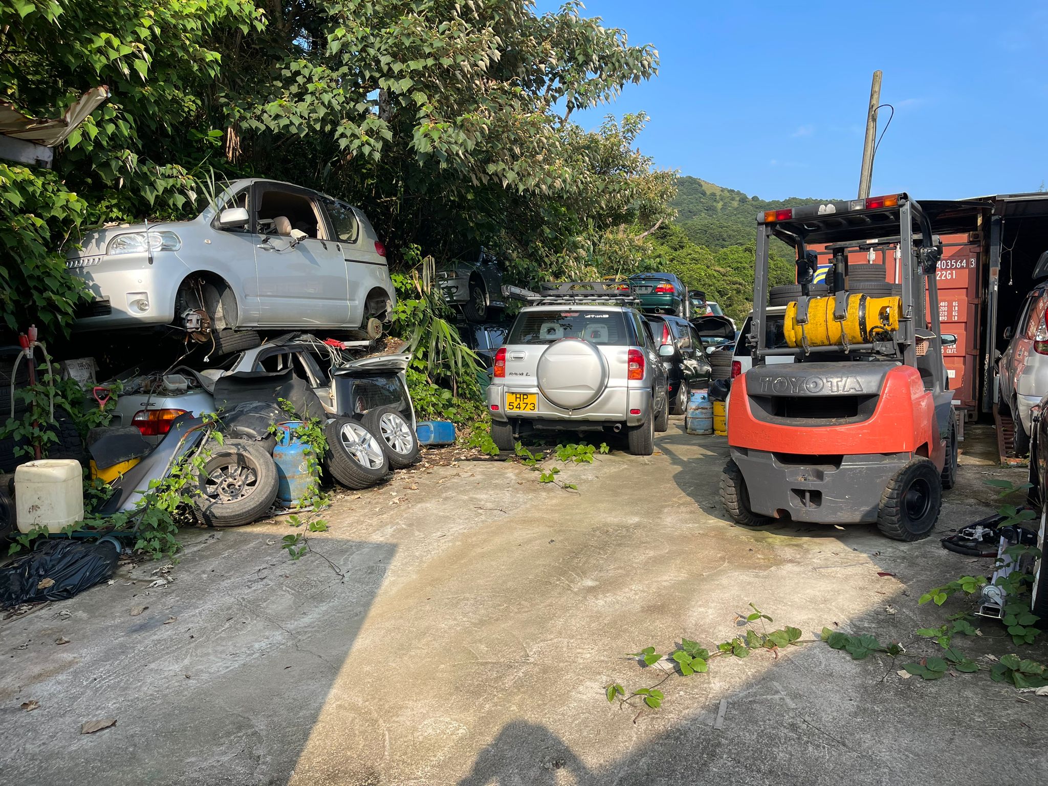 水浸及嚴重損耗車輛處理案例
